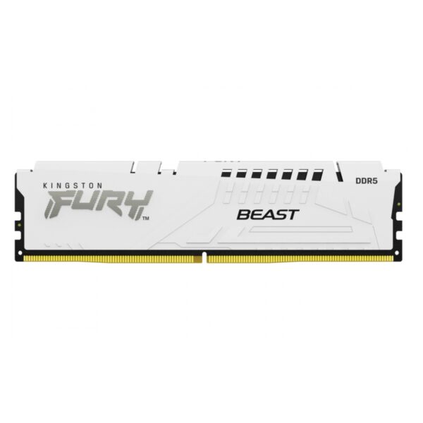 MEMORIA RAM DIMM KINGSTON FURY BEAST EXPO 16GB DDR5 6000MTS CL30 BLANCA KF560C30BW 16 - Imagen 2
