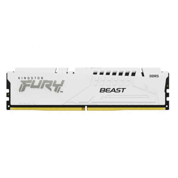 MEMORIA RAM DIMM KINGSTON FURY BEAST BLANCO XMP 64GB KIT DE 2 DDR5 5200MTS CL40 KF552C40BWK2 64 - Imagen 3