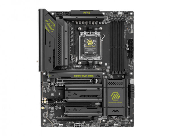 MOTHERBOARD MSI (MAG B850 TOMAHAWK MAX WIFI) SOCKET AM5, 4*DDR5 8400 MHZ, HDMI, 4*M.2, ATX - Imagen 2