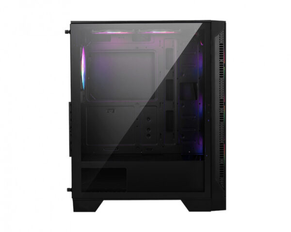 GABINETE MSI (MAG FORGE 120A AIRFLOW) NEGRO, VIDRIO TEMPLADO, 6*VENTILADOR AUTO RGB, ATX, S/FUENTE - Imagen 4