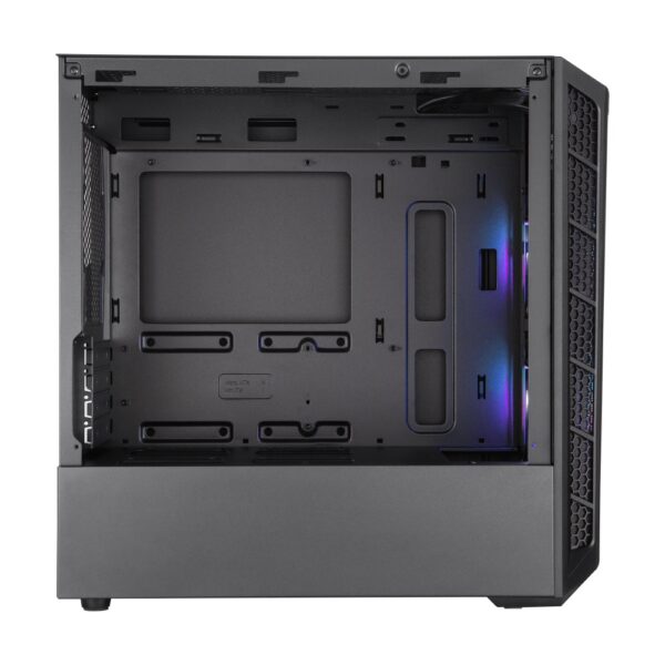 GABINETE COOLER MASTER MINI TORRE MASTERBOXMB311 ARGB CON CONTROLADOR DOBLE VENTILADOR VIDRIO TEMPLA - Imagen 11