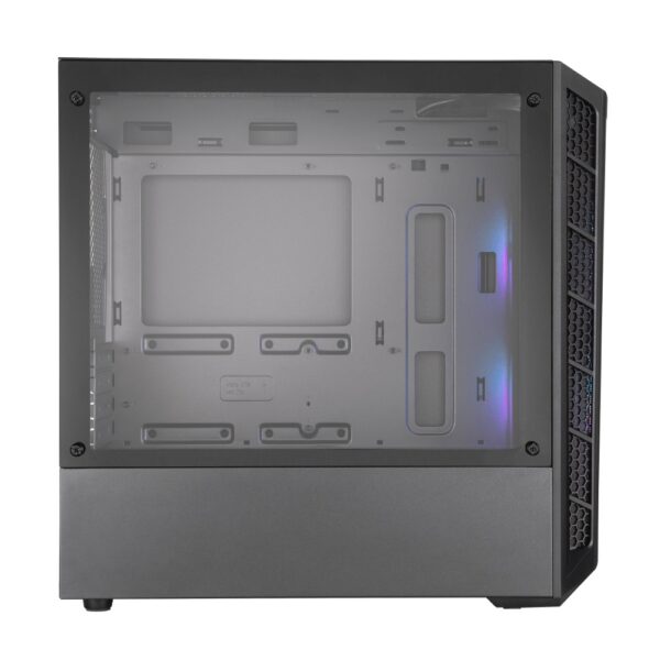 GABINETE COOLER MASTER MINI TORRE MASTERBOXMB311 ARGB CON CONTROLADOR DOBLE VENTILADOR VIDRIO TEMPLA - Imagen 10