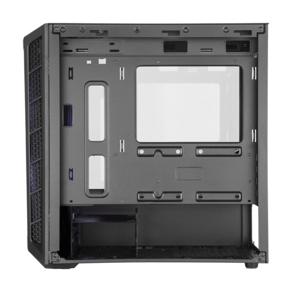 GABINETE COOLER MASTER MINI TORRE MASTERBOXMB311 ARGB CON CONTROLADOR DOBLE VENTILADOR VIDRIO TEMPLA - Imagen 9