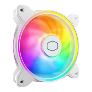 VENTILADOR P/GABINETE COOLER MASTER (MFL-B2DW-21NP2-R2) MASTERFAN MF120 HALO2,ARGB, 4PWM,BLANCO
