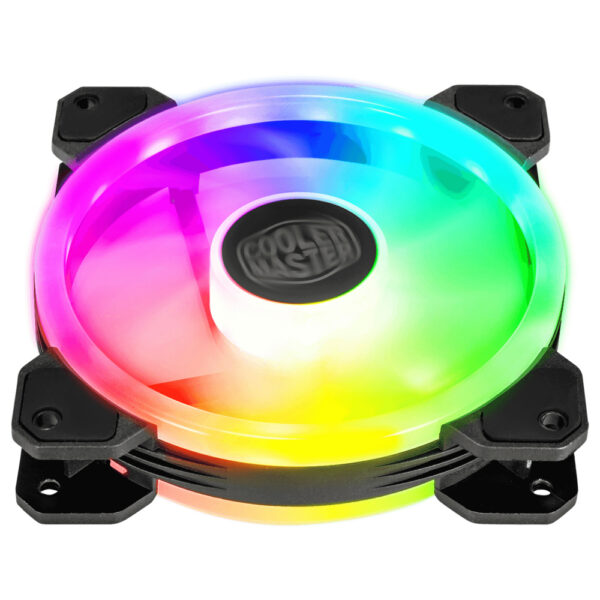 VENTILADOR P/GABINETE COOLER MASTER (MFW-B2DN-18NPA-S3) MASTERFAN MF120 S3,ARGB,4PWM,NEGRO - Imagen 4