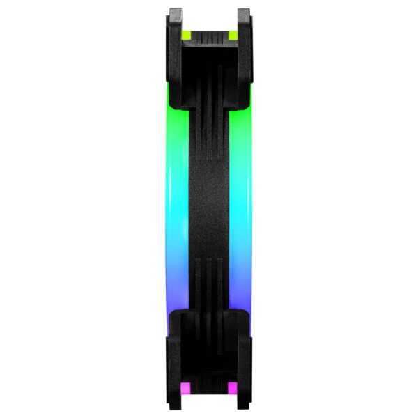 VENTILADOR P/GABINETE COOLER MASTER (MFW-B2DN-18NPA-S3) MASTERFAN MF120 S3,ARGB,4PWM,NEGRO - Imagen 5