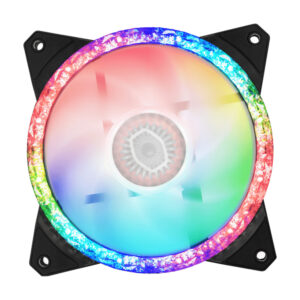VENTILADOR P/GABINETE COOLER MASTER (MFY-B2DN-20NPA-R1) MF120 PRISMATIC, ARGB, 4PWM, 30 LEDS, 120MM