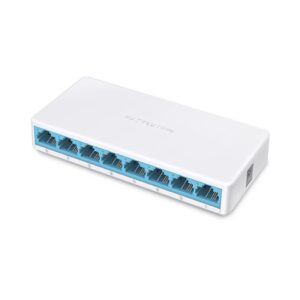 SWITCH MERCUSYS (MS108) ESCRITORIO, 8X ETHERNET, 1.6 GBPS, NO ADMINISTRABLE