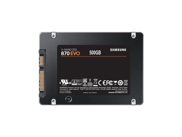 SSD SAMSUNG 870 EVO 500GB SATA III 2.5" - Imagen 5