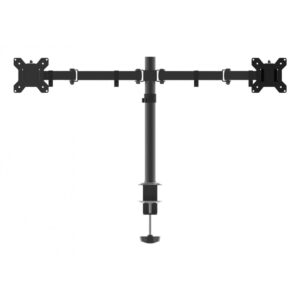 BRAZO DE SOPORTE PARA MONITOR NACEB (NA-0211) NEGRO, MONTAJE DE MESA, P/PANTALLAS 10"-32", DOBLE