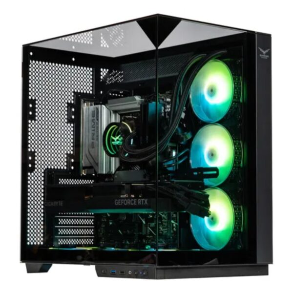 GABINETE NACEB (NA-0639) GAMER M-ATX, ITX, CRISTAL TEMPLADO / LATERAL, FRONTAL Y SUPERIOR, NEGRO
