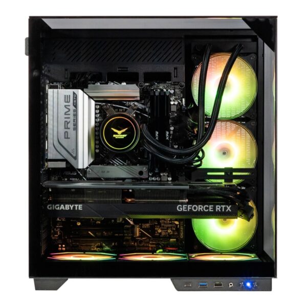 GABINETE NACEB (NA-0639) GAMER M-ATX, ITX, CRISTAL TEMPLADO / LATERAL, FRONTAL Y SUPERIOR, NEGRO - Imagen 5