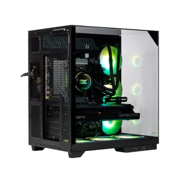 GABINETE NACEB (NA-0639) GAMER M-ATX, ITX, CRISTAL TEMPLADO / LATERAL, FRONTAL Y SUPERIOR, NEGRO - Imagen 3