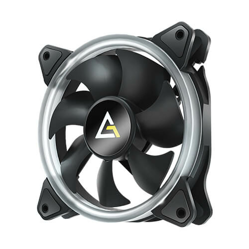 VENTILADOR P/GABINETE ANTEC (NEON 120 ARGB 3PK) PAQ 3 FAN ARGB 120MM,CONTROLADOR,1600 RPM,NEGRO - Imagen 6