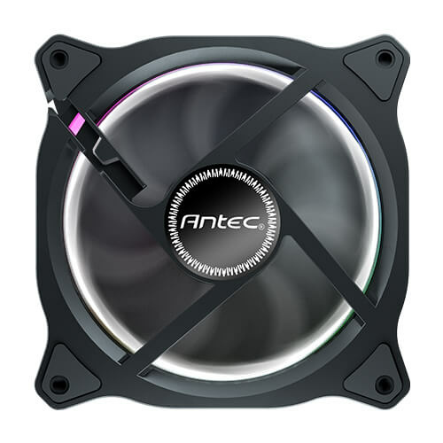 VENTILADOR P/GABINETE ANTEC (NEON 120 ARGB 3PK) PAQ 3 FAN ARGB 120MM,CONTROLADOR,1600 RPM,NEGRO - Imagen 5