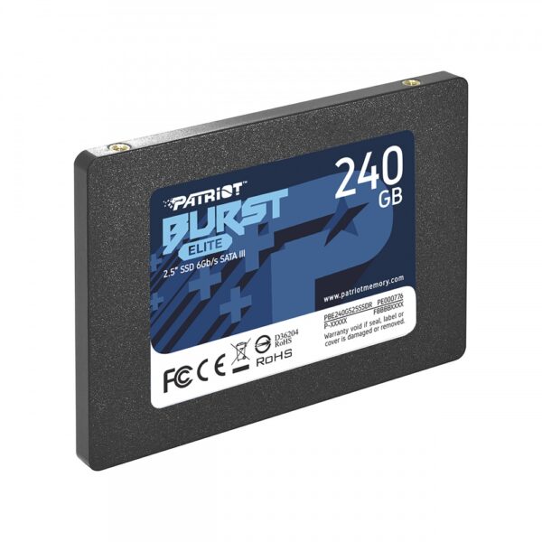 SSD PATRIOT BURST ELITE 240GB SATA III 2.5" - Imagen 3