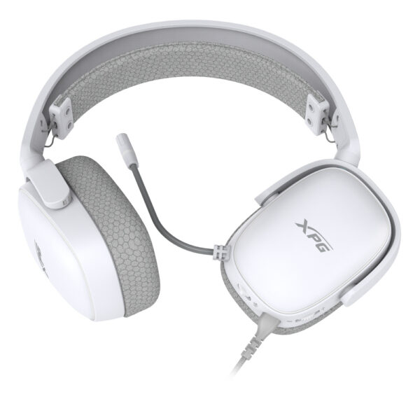 DIADEMA ADATA GAMER XPG ALAMBRICA 1.3M 3.5MM MICROFONO OMNIDIRECCIONAL BLANCO XPG PRECOG S WHCWW - Imagen 3