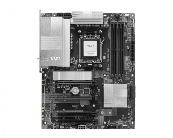 MOTHERBOARD MSI (PRO B850-P WIFI) SOCKET AM5, 4*DDR5 8200 MHZ, HDMI, 3*M.2, ATX - Imagen 2