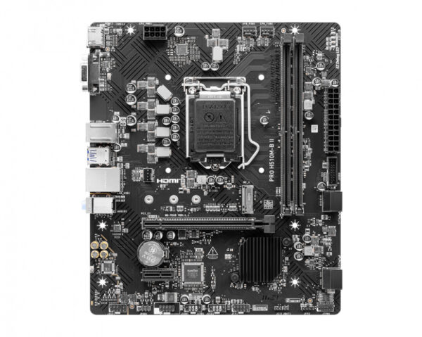 MB MSI H510M B II PRO MTAX LGA1200 2SLOTS RAM 1HDMI 1VGA PRO H510M B II - Imagen 2
