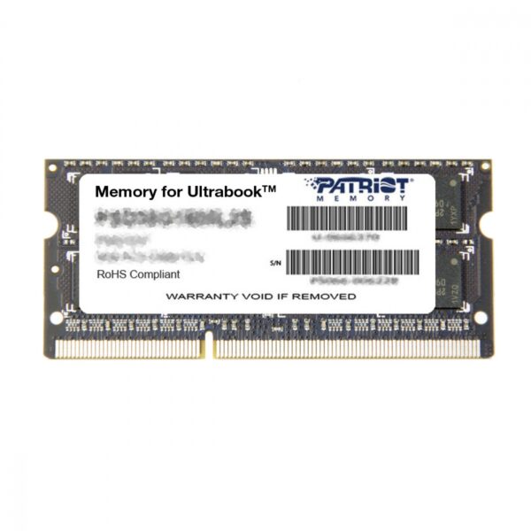 MEMORIA SODIMM DDR3L PATRIOT (PSD38G1600L2S) SIGNAURE 8GB 1600MHZ CL11