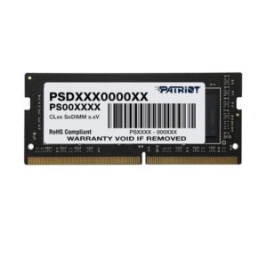 MEMORIA SODIMM DDR4 PATRIOT (PSD44G266681S) SIGNATURE 4GB 2666MHZ CL19
