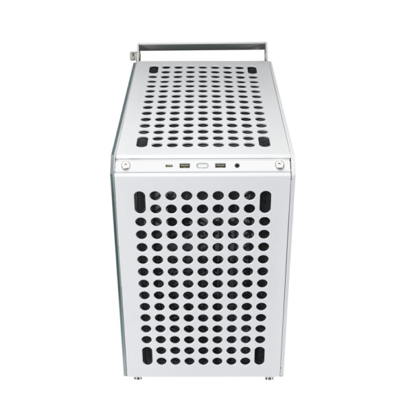 GABINETE COOLER MASTER Q500 QUBE 500 FLATPACK MODULAR BLANCO MEDIA TORRE Q500 WGNN S00 - Imagen 3