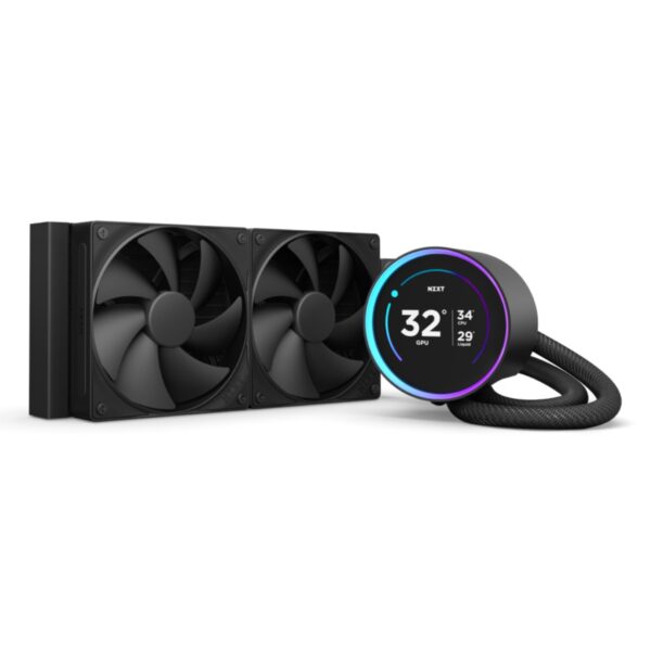 ELIQ NZXT KRAKEN ELITE 240 V2 BLACK 240MM CON PANTALLA LED