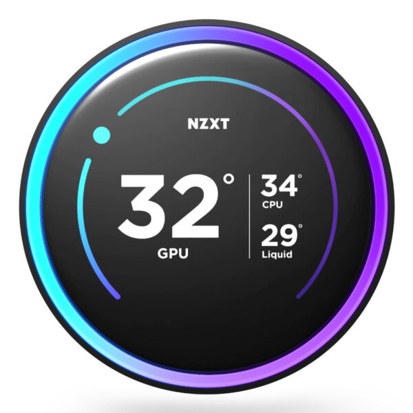 ELIQ NZXT KRAKEN ELITE 360 V2 BLACK 360MM CON PANTALLA LED - Imagen 3