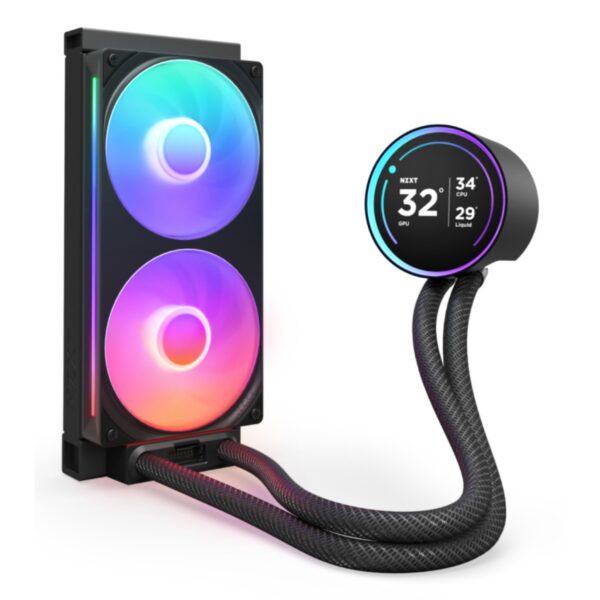 ELIQ NZXT KRAKEN ELITE RGB 240MM V2 NEGRO - Imagen 2