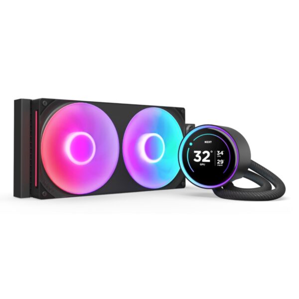 ELIQ NZXT KRAKEN ELITE 280 V2 RGB BLACK 280MM CON PANTALLA LED