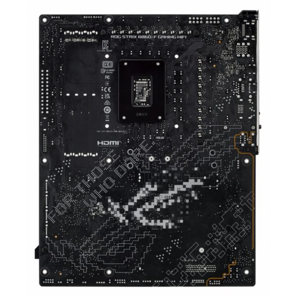 MB ASUS ROG STRIX B860 F GAMING WIFI 4DDR5 256GB INTEL LGA1851 1DP ROG STRIX B860 F GAMING WIFI - Imagen 6