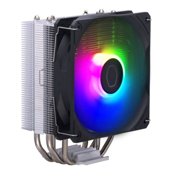 VENTILADOR P/CPU COOLER MASTER (RR-S4NA-17PA-R1) HYPER 212 SPECTRUM V3 ARGB, 4PWM,LGA1700/AM5,PLATA - Imagen 3