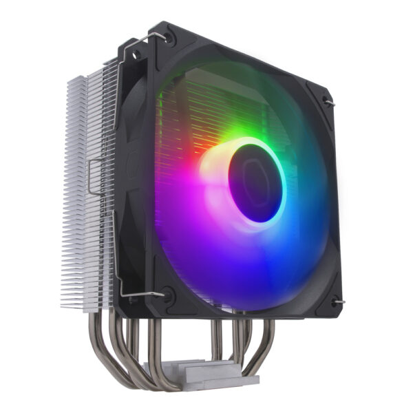 VENTILADOR P/CPU COOLER MASTER (RR-S4NA-17PA-R1) HYPER 212 SPECTRUM V3 ARGB, 4PWM,LGA1700/AM5,PLATA - Imagen 2