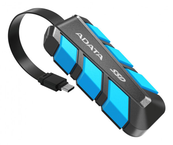SSD EXTERNO ADATA SC740 1000GB USB 3.2 GEN2 TIPO C LECTURA 1050 MBS ESCRITURA 1000MBS SC7401000GCBU - Imagen 2