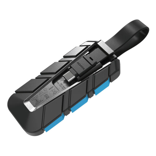 SSD EXTERNO ADATA SC740 1000GB USB 3.2 GEN2 TIPO C LECTURA 1050 MBS ESCRITURA 1000MBS SC7401000GCBU - Imagen 3