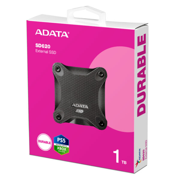 SSD EXTERNO ADATA SD 620 1TB USB 3.2 NEGRO SD620 1TCBK - Imagen 6