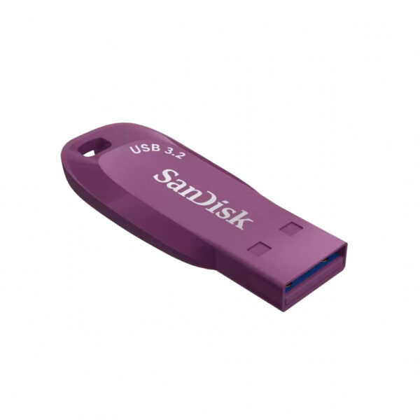 MEMORIA USB SANDISK 256GB (SDCZ410-256G-G46CO) ULTRA SHIFT CATTLEYA ORCHID, USB 3.2 - Imagen 2
