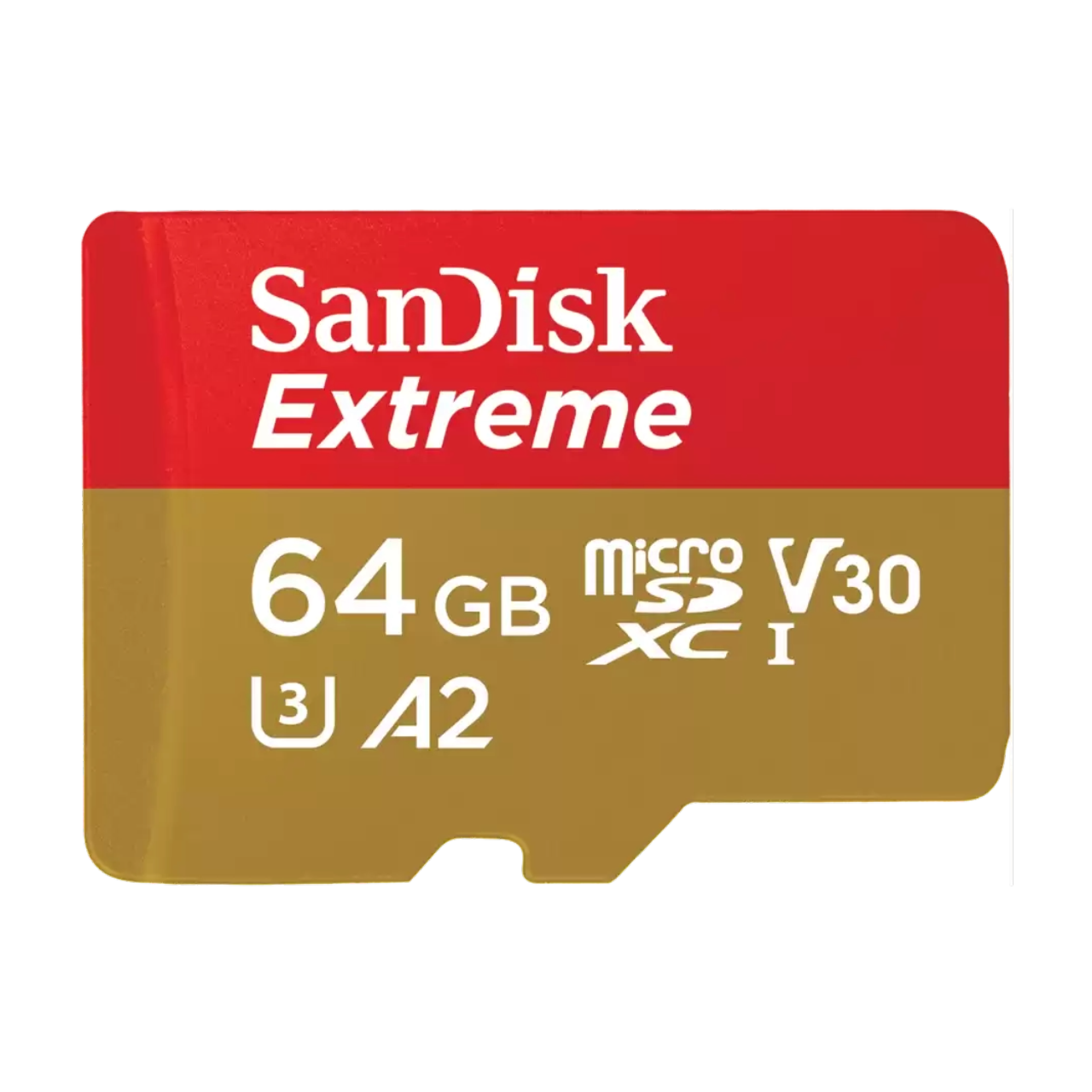 MEMORIA MICROSD SDXC SANDISK 64GB (SDSQXAH-064G-GN6AA) MICROSD EXTREME (ACTION CAM), EXTREME