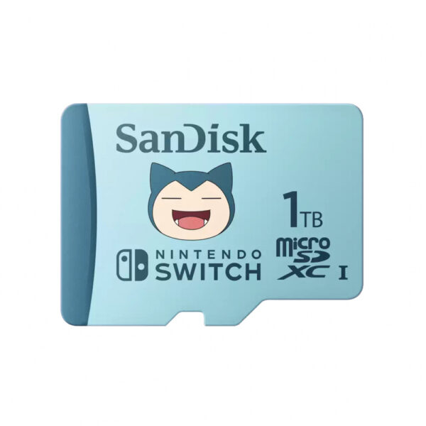 MEMORIA MICROSD SDXC SANDISK 1TB (SDSQXAO-1T00-GN6ZK) 1TB MICROSD POKEMON, NINTENDO CARD