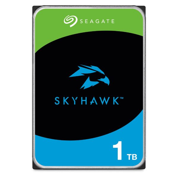 DISCO DURO INTERNO SEAGATE SKYHAWK VIDEO VIGILANCIA 1TB SATA III PC 3.5 CACHE 256MB ST1000VX013