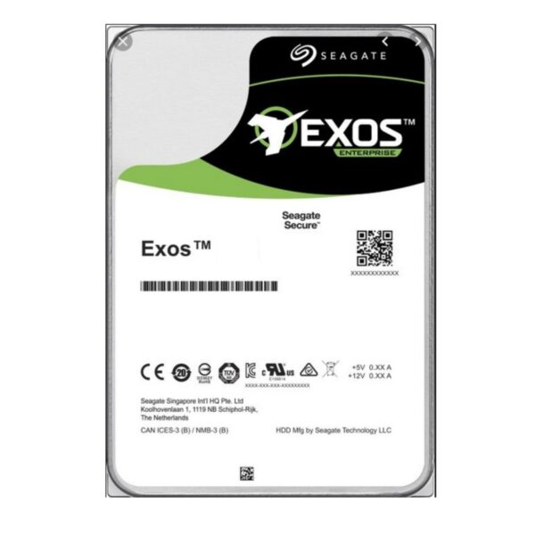 DISCO DURO INTERNO SEAGATE EXOS ENTERPRISES X16 3.5 16TB SATA III 6GBS ST16000NM001G