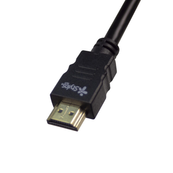 CABLE STYLOS (STACHD3B) HDMI MACHO - HDMI MACHO, 2 METROS, NEGRO, EN BOLSA - Imagen 4