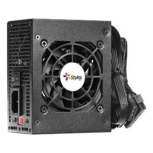 FUENTE DE PODER STYLOS (STFPSFX1B) SFX550W, SLIM, STANDARD, 115V, ENTRADA AC