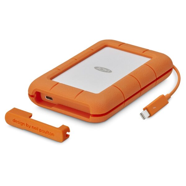 DISCO DURO EXTERNO SEAGATE LACIE RUGGED 5TB USB C STFR5000800 - Imagen 3
