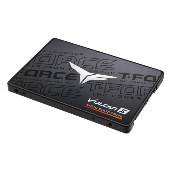 SSD INTERNO TEAMGROUP T FORCE VULCAN 256GB 2.5 SATA III 3D NAND 520 450 MBs NEGRO T253TZ256G0C101 - Imagen 4