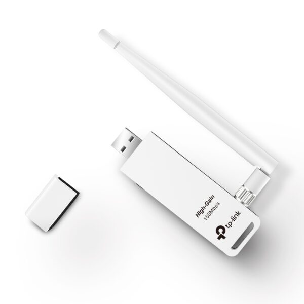 ADAPTADOR DE RED INALAMBRICO TP-LINK (TL-WN722N) USB, 150 MBPS, 2.4 - 2.4835GHZ, ANTENA DE 4 DBI - Imagen 2