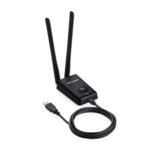 ADAPTADOR DE RED INALAMBRICO TP-LINK (TL-WN8200ND) USB, 300MBPS, 2.4GHZ, 2X ANTENAS