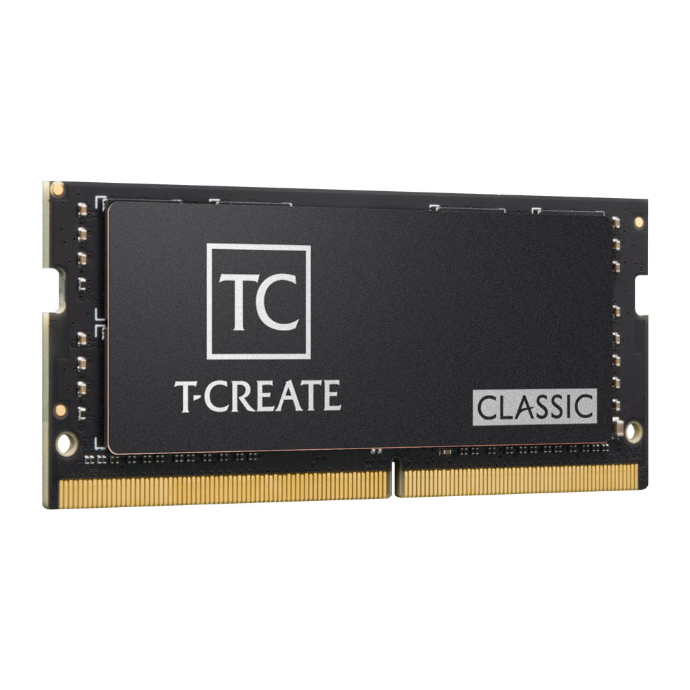 MEMORIA SODIMM DDR4 TEAMGROUP (TTCBD48G3200HC22-S01) T-CREATE CLASSIC, 8GB, 3200MHZ, BLACK, CL22