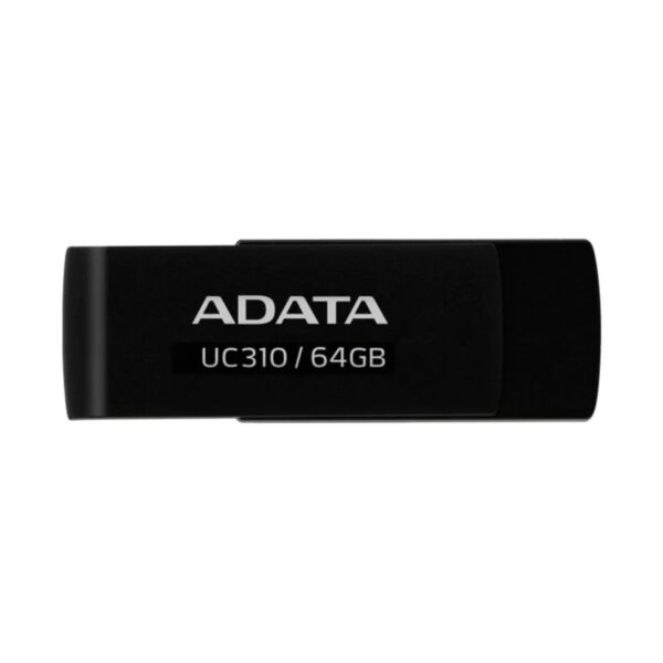 MEMORIA USB ADATA UC310 3.2 TIPO A 64G NEGRA UC310 64G RBK - Imagen 2
