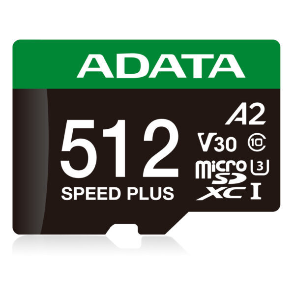 MEMORIA MICRO SD ADATA SPEED PLUS 512G SDXC UHS I U3 CL10 180MBS UD512GUI3V30A2SPRA1 - Imagen 2